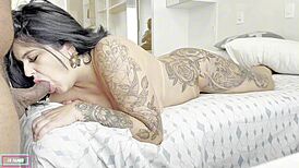 My husband is out, so I hooked up with the doorman.