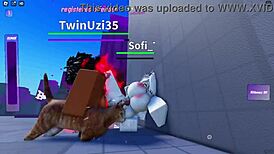roblox adventure turned wild, they used me and made me their cumslut