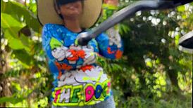 Campesina Inocente Trades Favors for Chickens in Outdoor Latina Encounter