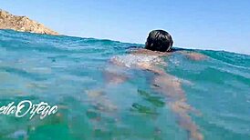 Pornstar sheila ortega sucking and fucking underwater while snorkeling in pool spanish blowjob beach outdoor latina public amateurs