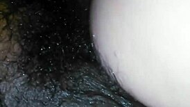 after pounding my wife's tight ass with deep thrusts