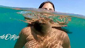 Pornstar sheila ortega sucking and fucking underwater while snorkeling in pool spanish blowjob beach outdoor latina public amateurs