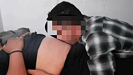 she licks that belly button so good