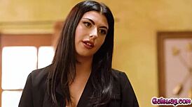 Gal Ritchie Seduces Boss Puck for Laptop Access