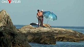 i watched this couple's nude photoshoot turn into hardcore sex on the beach under the sun
