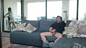 perverted dude roughly fucks big boobed teen stepniece 😏