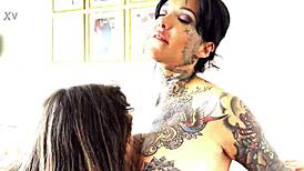 lyviane seduces her doctor for wild lesbian action in this hot teaser