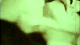 Vintage Interracial Blowjob With Hairy Pussy