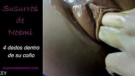 i feel that orgasm building with fingers in my pussy