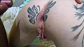 Twerking Young Bitch Asks For Anal, Ass Gapes Wide