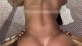 Husband's work friend surprises with a special treat in my mouth