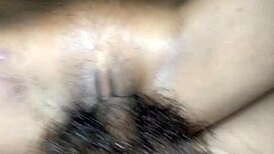 tight shaved pussy gets creampie from amateur