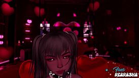 Your horny stepsister punished hard in the garage