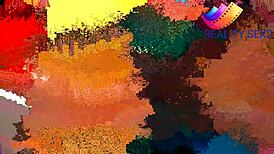 big ass ebony girlfriend gets fucked good in bedroom