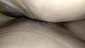 Massage room mature woman with HAIRY PUSSY GETS orgasm.
