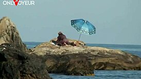 i watched this couple's nude photoshoot turn into hardcore sex on the beach under the sun