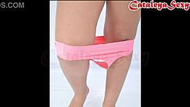 i shot sexy photoshoot with close-ups of pink pussy and natural tits for fans