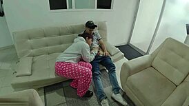 hey, my stepsister caught me jerking off and wanted to help!