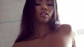 Big Tit Ebony Babe Bends Over For Hard Doggystyle Fuck And Creampie