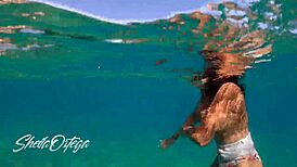 Pornstar sheila ortega sucking and fucking underwater while snorkeling in pool spanish blowjob beach outdoor latina public amateurs