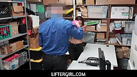 Liftergirl - tiny 18+ tits girl esperanza del horno get fucked for being a slut thief