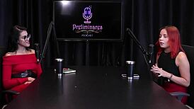 bruna ferrari reveals anal fetish in sheer red lingerie interview