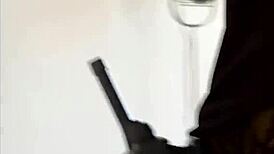 Intense Bathroom Masturbation Close-Up