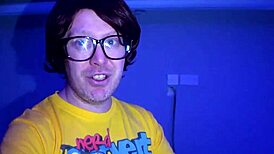 busty babe in a surprising first-time encounter.