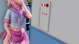 astolfo with monster cock cums after oral and sex