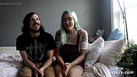 hunny and tyler make up with intense fucking and orgasms