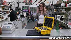 dilettante gets rough fucking in the back room