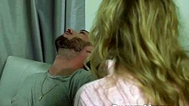 Jock Lucas Frost and blonde Mackenzie Moss in a rough session.