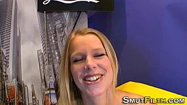 European whore endures bizarre blowbang with facials and fetishes in high definition