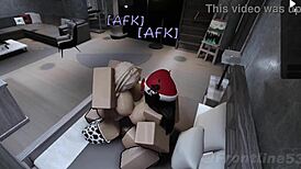 Two big tit sluts say, 'Let's fuck after the club dance'