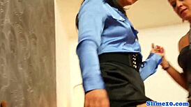 Gloryhole sluts toying pussy in bukkake frenzy!