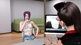 Let’s dive into wild sex adventures with a futanari doctor at the hospital