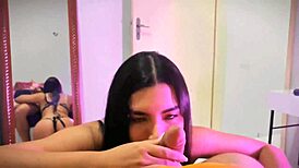 Insane deep throat action with cumshots