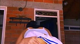 Maria's tight roommate shares sexual experience!