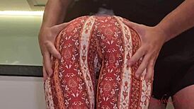 Cleaner lady always lets me FUCK her curvy ass for extra tip money.