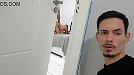 fomos pegos no flagra pelo amigo do meu marido