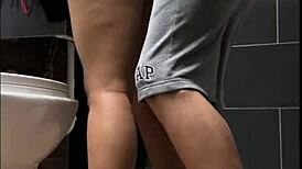 At the family party, my brother-in-law and I reunite with cum on ass