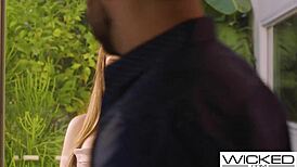 wicked brings a big tittied booty call babe over for a hard dicking.