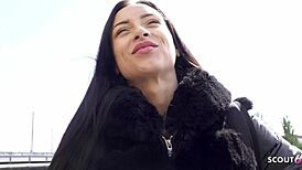 Hey, watch perfect German Latina teen Caramella Del X in casting fuck