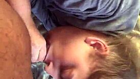 she sucks my big cock up good