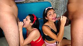 Ufff, sensual deep blowjobs with spitting and rough domination! 😍