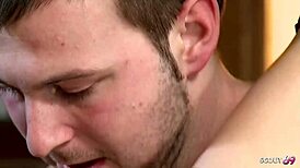 sweet blonde's first anal with monster cock stranger