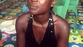 Crazy bitch twerks in sexy clothes then strips naked 😈