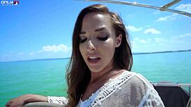 Amirah Adara and Angel Emily Toy Their Buttholes Outdoors!