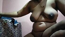 Desi Indian Wife Shows Boobs For Ex Boyfriend