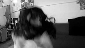 Roxy Jezel rides horse then cock